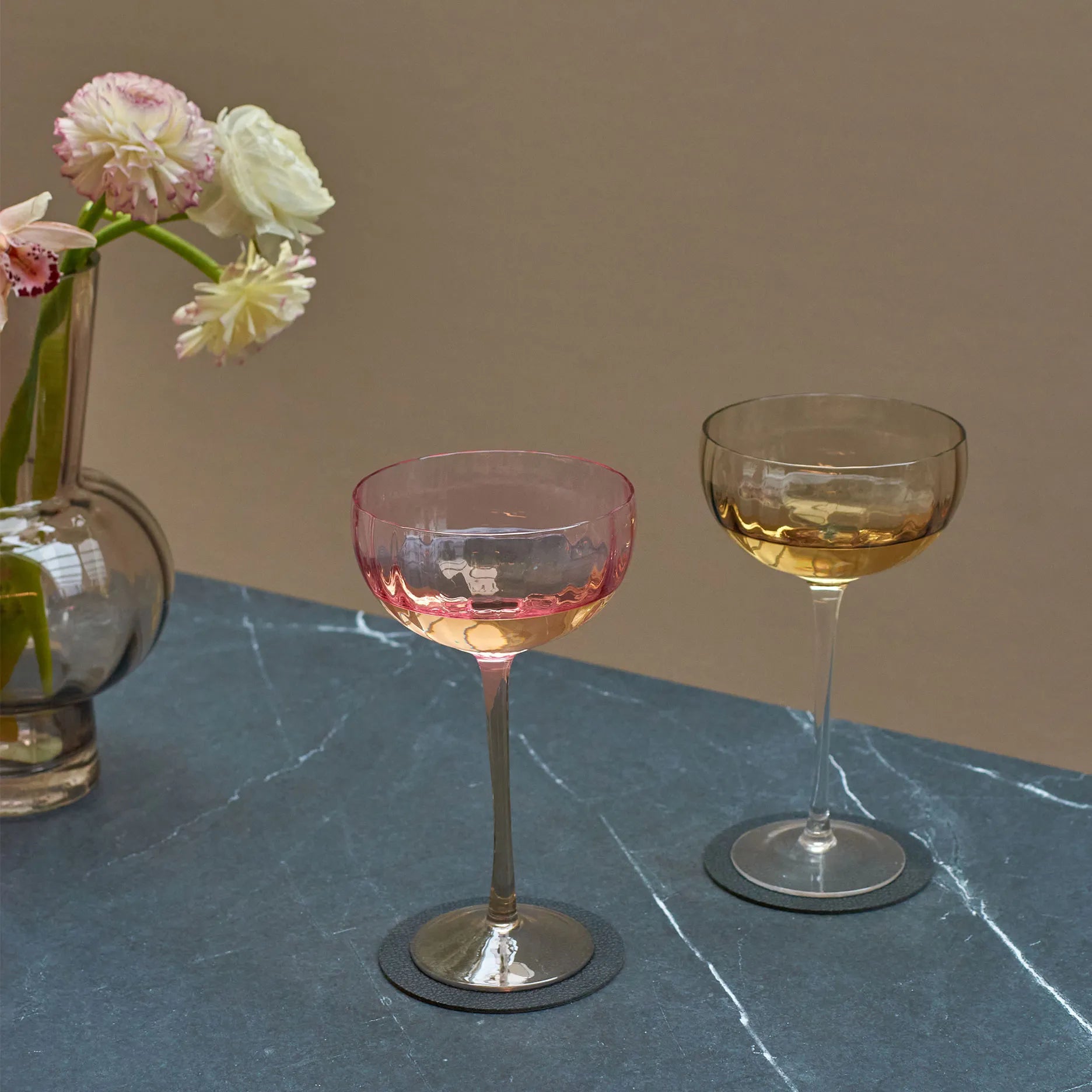 Candy Champagnerglas 1 stk Transparent/Braun